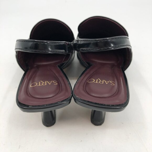 Franco Sarto Black Slingback Loafer Heels | Size 5 - Picture 11 of 11